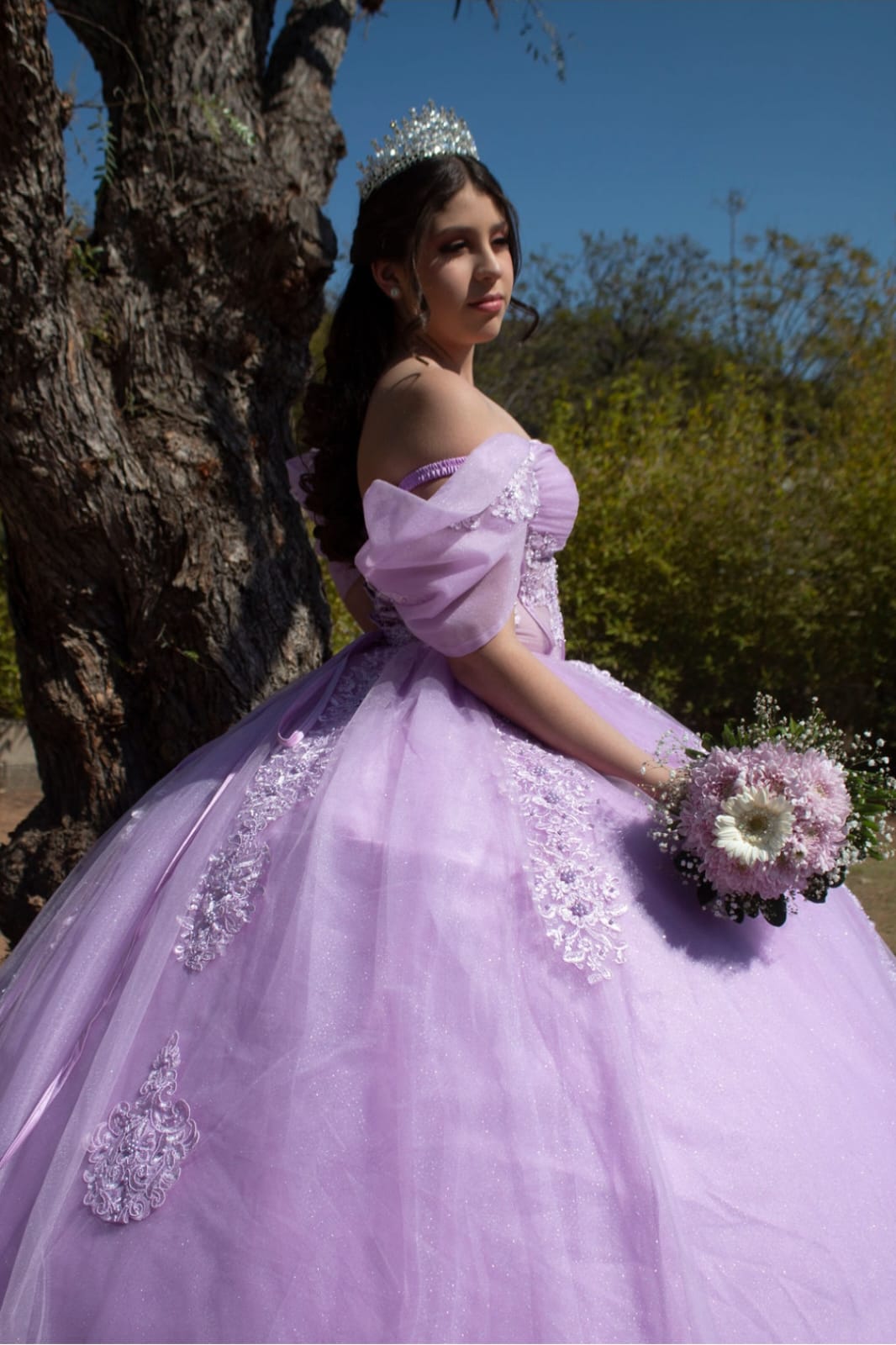 Foto de la quinceañera